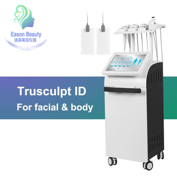 Radiofrequenz-Facelifting-Körperformungsgerät Trusculpt Monopolar RF 10 Griffe Fett auflösender Schlankheits-Fatburner