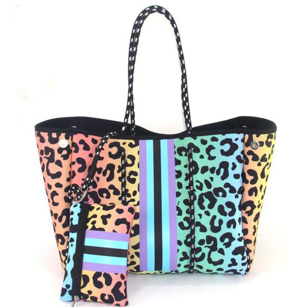 Altre borse Borsa da spiaggia in neoprene americano europeo Tote Borsa da donna Borse estive Borsa a tracolla di grande capacità Borse da viaggio impermeabili Vacanze 230719