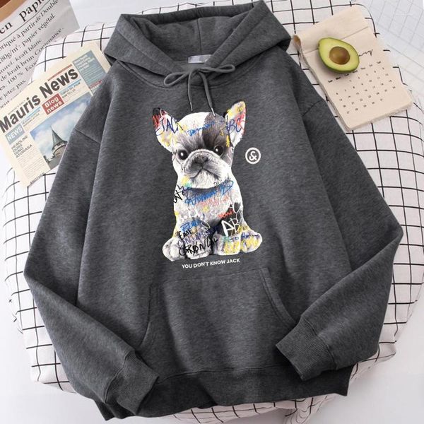 Felpe con cappuccio da uomo Kawaii Dog Poster Is Doodled Stampato Uomo Casual S-Xxl Felpa Retro Abbigliamento sportivo oversize Divertente Felpa con cappuccio da uomo