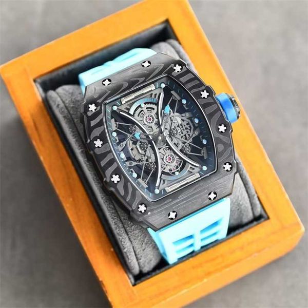 Automatische mechanische Uhren R ichars Swiss Milles Watch New Weasel Mechanical Business Watch RM053-01 LL