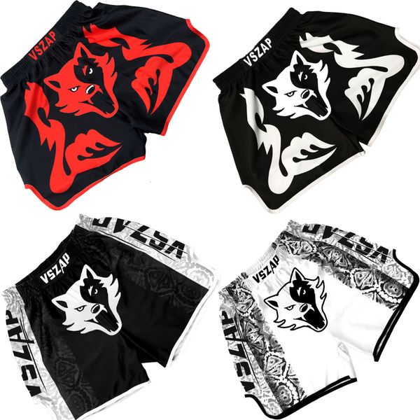 Shorts masculinos calças de boxe solto e confortável boxe tailandês taekwondo mma shorts masculino luta agarrar shorts de boxe esportivo atacado 230718