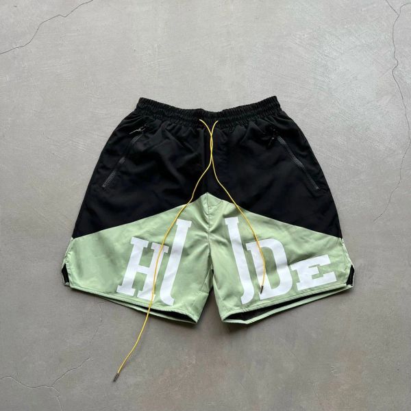 Shorts masculinos à prova d'água para caminhadas, de secagem rápida, para atividades ao ar livre, shorts de treino de corrida, casual, quantidade, spandex personalizado, anti-imagem, superdimensionado, Athleisure rds4