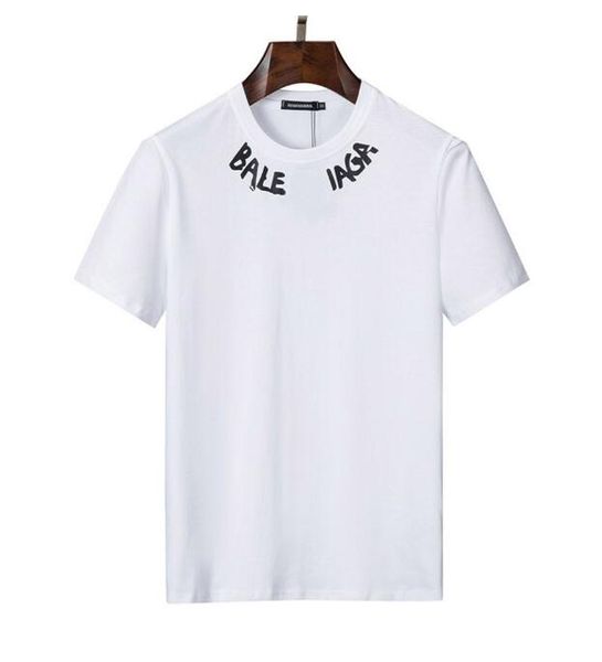 Camisetas de marca de grife 2023 Camisa de manga curta de algodão puro de alta qualidade estampada simples verão roupas masculinas casuais tamanho S-XXXXXL