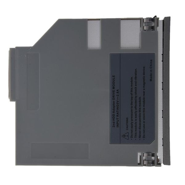 Caddy per disco rigido portatile per Dell Latitude D610 D620 D630 D800 D810 D820 D830 - Adattatore Caddy HDD per secondo disco rigido SATA272u