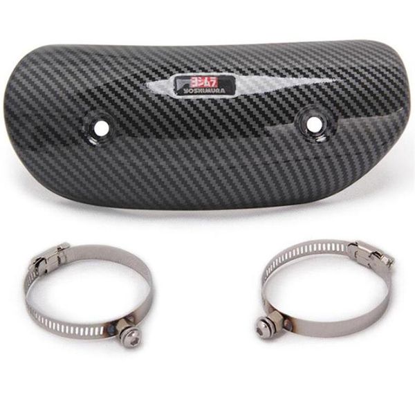 Moto Sistema di Scarico Yoshimura Tubo di Protezione Scudo Termico Della Copertura Della Protezione Anti-scottatura Per CB650F MT07 TMAX530 CB400 XMAX300225T