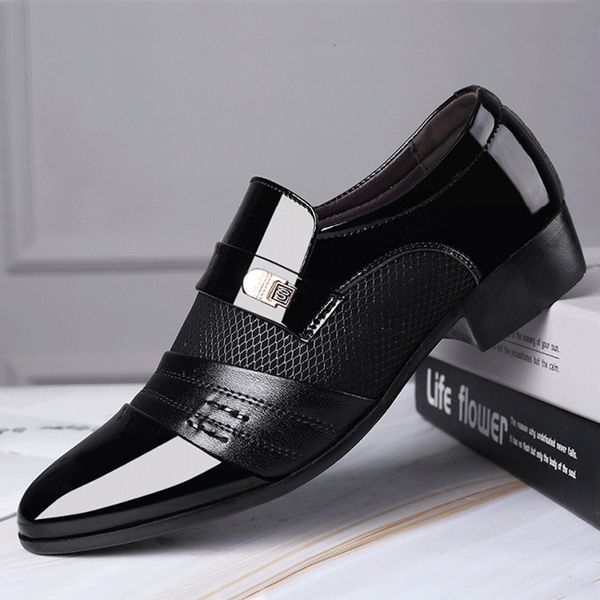 Escorregar em 286 Oxfords Fashion Business Dress Men Men Classic Leather Men's Suits Man Shoes 230718 's