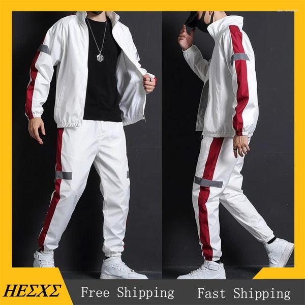 Felpe con cappuccio da uomo Giacca da uomo Tuta Tuta sportiva casual Moda uomo Primavera 2023 Set da due pezzi Abbigliamento sportivo da uomo Pantaloni taglie forti