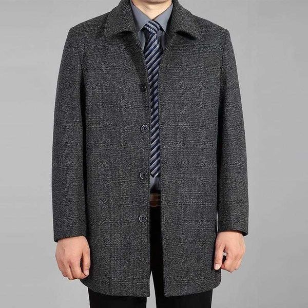 Herren-Wollmischungen, neue Ankunft, Herbst- und Winter-Stil, Herren-Boutique-Wollmantel, hochwertige Trench-Männer, Freizeit, Wollmischungen, Herrenjacke, M-4XL, HKD230718