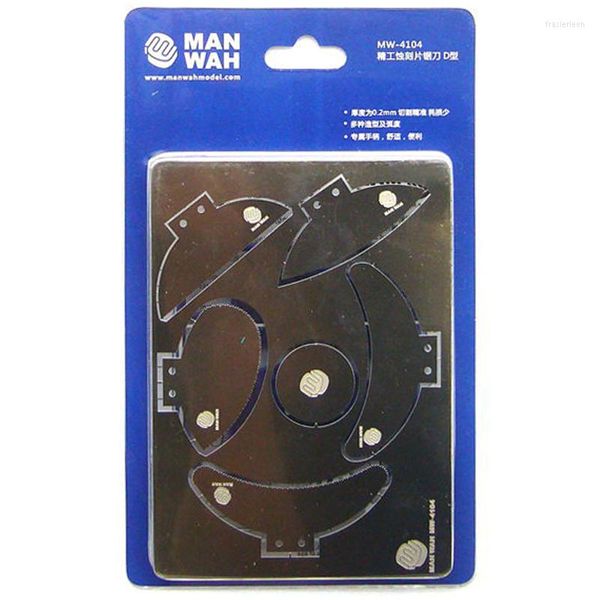 Set di utensili manuali professionali WANWAH MW-4104 Lama per sega tipo D da 0,2 mm con incisione Po