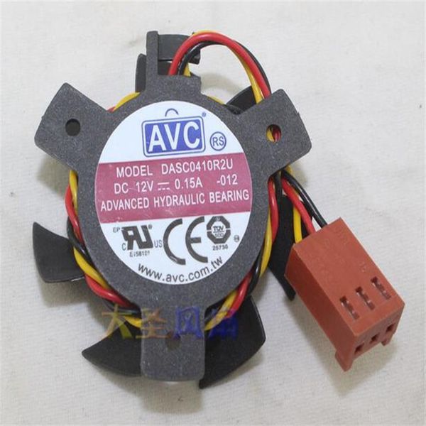 AVC DASC0410R2U -012 12V 0 15A Ventola di raffreddamento a 3 fili283N