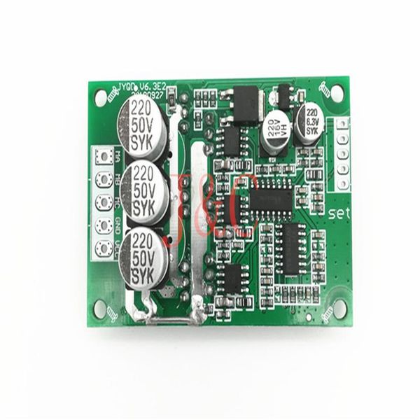 Placa de controle de acionamento de motor sem escova V6 3E2 DC sem Hall 12V 24V 36V 500W BLDC motor252i