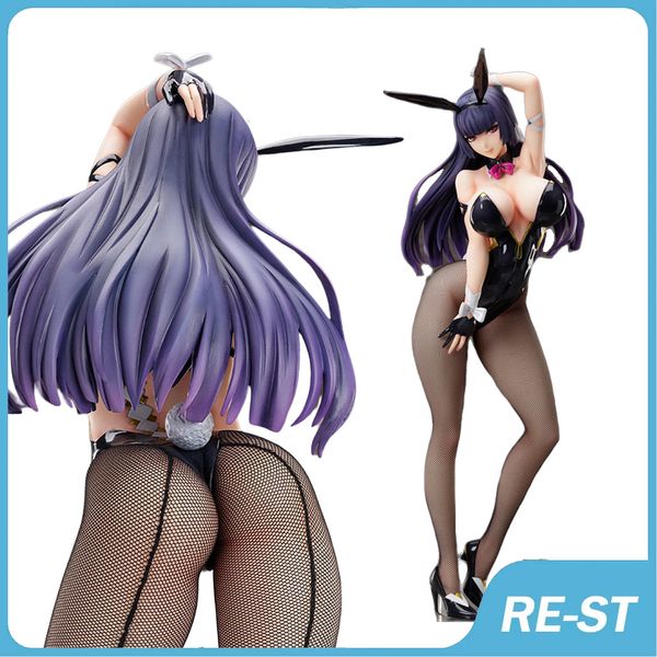 Figuras de desenho animado 46 cm Native Hinasawa Tomoka No Zettai Joousei Hinasawa Tomoka Bunny PVC Sexy Girl Anime Action Figure Hentai Model Toy Adult