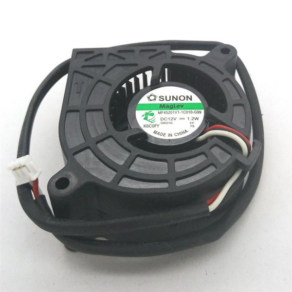 Neue Original SUNON MF45201V1-1C010-G99 DC12V 1 2 W 0 86 W 45x45x20 MM 3 Linien für Projektor Gebläse kühlung fan183w