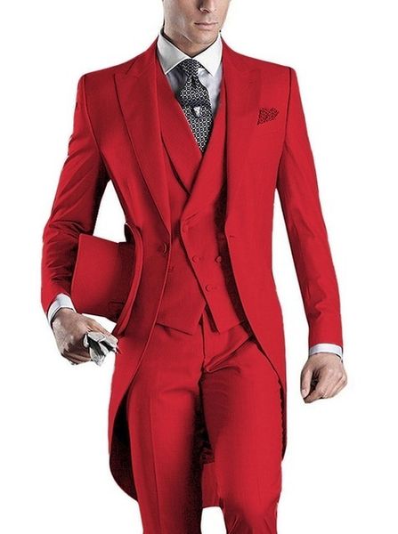 Herrenanzüge Blazer Anzüge Maßgeschneidert Formell Elegant Rot Grün Grau Blau Kostüm Homme 230719