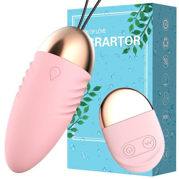 Brinquedos para adultos 10 modos de controle remoto sem fio vibradores ovo vibratório estimulador de clitóris feminino massageador de ponto G vaginal brinquedos sexuais bala dildo 230719