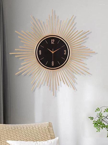 Cep saatleri hafif lüks saat modern moda ev duvarı basit aksesuarlar