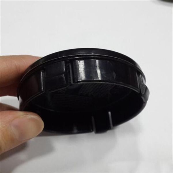 Araba stilleri 50pcs 64mm siyah gri tekerlek kapakları S60 XC60 S90 XC40 V40 Tekerlek Hub Merkezi CAP257K için uygun