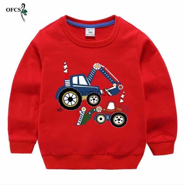 Pulôver infantil suéter bebê meninos estampado pulôver camiseta meninas casual manga longa tops de algodão roupas de tricô esportivas infantis hkd230719