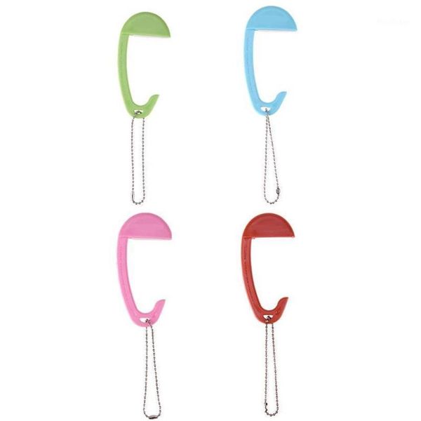 Mini plastik torba kanca yaratıcı kıyafetler çanta askısı tokası cihazı taşınabilir masa sandalye masası brim hook228g