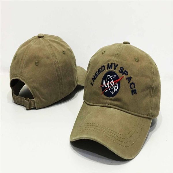 Whole Bone Men Women NASA I NEED MY SPACE 6 panel Snapback Caps Fashion Hip Hop Casquette Gorra Baseball hats Strapback308C