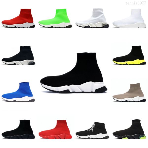 Носки обувь 2.0 повседневная обувь платформа платформы мужские бегун тройной черный белый красные носки Магистр Магистр женские кроссовки классические скорости переработанные дизайнерские кроссовки