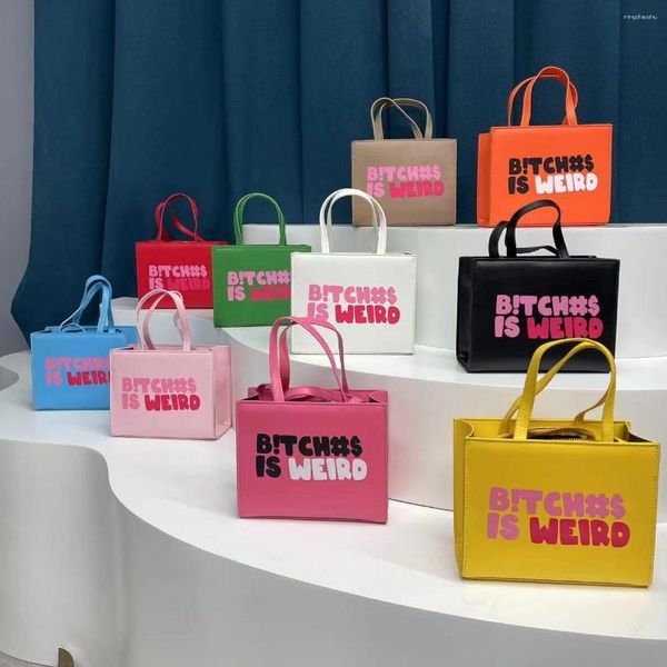 Sacos de noite 10 cores europeu americano bolsa de luxo para mulheres moda marca carta graffiti sólida bolsa de ombro feminina pão torrado