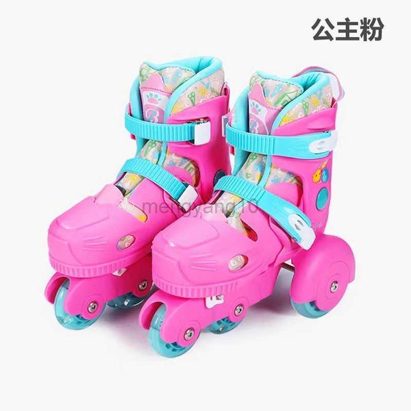 Встроенные роликовые коньки Spring Outdoor Sports Roller Skates обувь с 4 колесами Три блокировки регулируемые iinline Катание