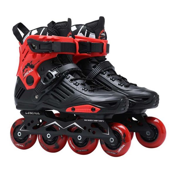 Sline Roller Paten LS-6 Slalom Sline Skates Yetişkin Çocuk Rulo pateni ayakkabıları kayar ücretsiz patinaj patines fsk fren sokak yolu orijinal lescaul hkd230720