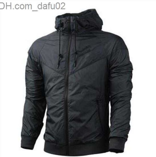 Giacche da uomo all'ingrosso - Felpa con cappuccio Uomo Donna Giacca a vento Cappotto manica lunga Autunno Sport Zipper Giacca a vento Designer Abbigliamento uomo Z230720