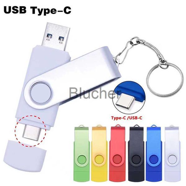 Bellek Kartları USB Stick Taşınabilir OTG USB 1TB Flash Tahrik Tip C Mikro Kalem 2tb Bellek Stick 20 Pen512GB U Diski PC Dizüstü bilgisayar için Cep Telefonu X0720