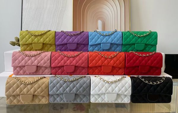 10A-Farben, hochwertige Kaviar-Schaffell-Ledertaschen, klassische Damen-Handtaschen, Damen-Verbund-Einkaufstasche, Clutch-Umhängetasche, weibliche Geldbörse, Luxus-Designer-Taschen, Geldbörse