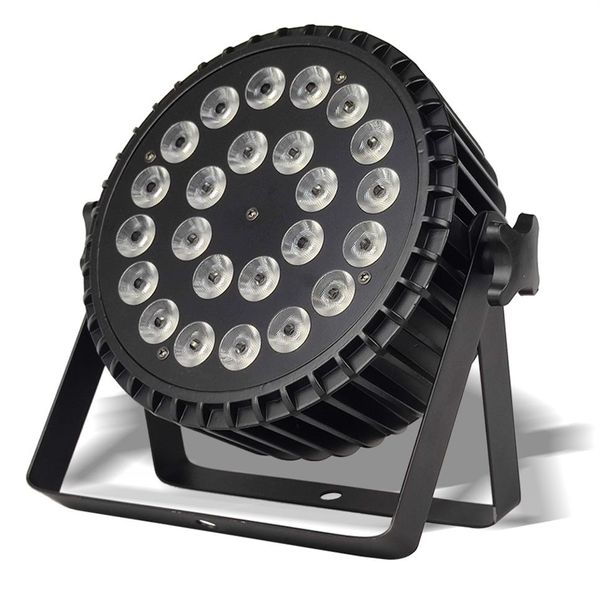 24x18W RGBWA UV светодиод PAR Light 6-в-1 профессия DMX512 DJ Wash Cast Алюминиевая стадия Lighting285W