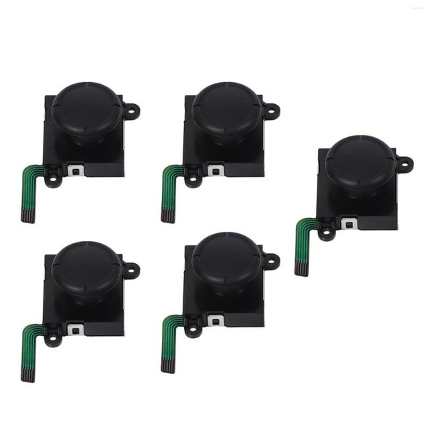 Controller di gioco 5Pcs Sostituzione 3D Analog Rocker Joy Stick NS Gamepad Joycon Pad