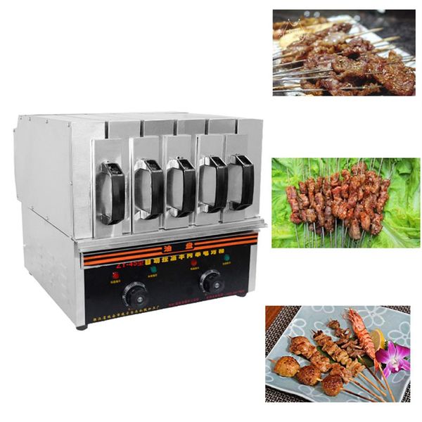 220V Commerciale Ambientale Barbecue Agnello Alla Griglia Kebab Forno Grill Elettrico Senza Fumo Grill265G