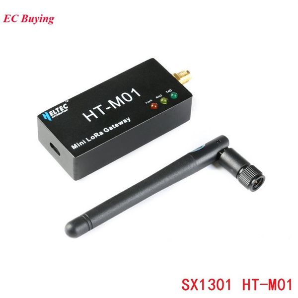 SX1301 HT-M01 GATEWAY LORA LORAWAN 433 МГц 470 МГц 868 МГц 915 МГц DC 5V HTM01 Модуль DIY Электронный комплект Antenna2079