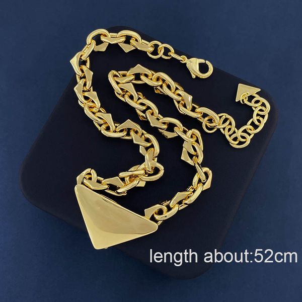 Herren-Halskette mit großem Anhänger, Designer-Schmuck, luxuriöse Gold-Halsketten, P-Mode-Liebesarmbänder für Damenschmuck, Damen-Halsband mit kubanischen Gliedern und dicker Kette
