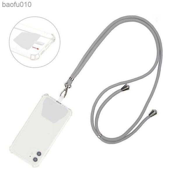 Alça de corda de pescoço universal para celular para iPhone 13 pro max / Xiaomi / Samsung Acessórios Alças para pendurar no telefone