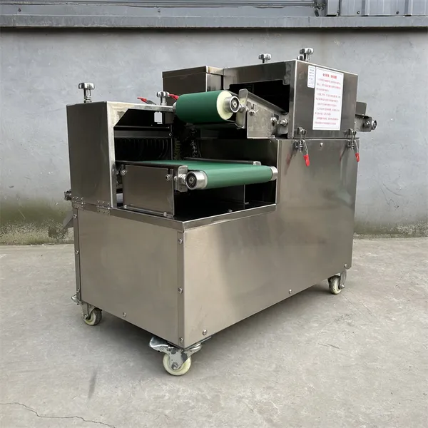 LINBOSS Kommerzieller kleiner Fleischschneider, Hühnerschneidemaschine, Ente, Gans, Fisch, Kaninchen, Würfelmaschine, 380 V