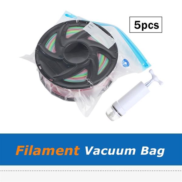 PLA ABS PVA Filament Vacuum Bag Filament Dryer per evitare l'umidità consumabile per le parti della stampante 3D254F