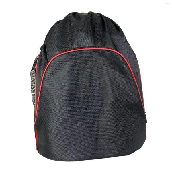 Mochila para taekwondo com apoio de pulso para esportes domésticos, artes marciais com malha, bolso lateral e cordão