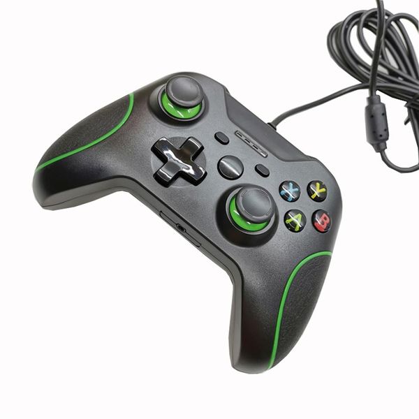 Mais novo controlador com fio USB para Xbox One S Video Game Mando para Xbox One Slim Controle Jogo para Windows PC Gamepad234C