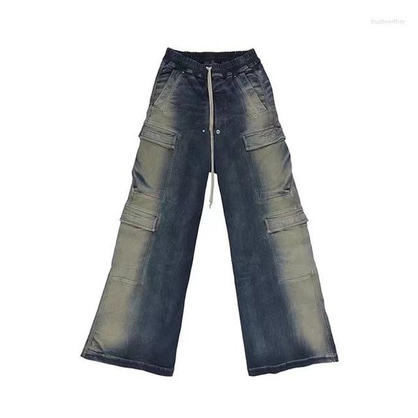 Jeans da uomo AL60116 Fashion 2023 Runway Luxury European Design Party Style Clothing