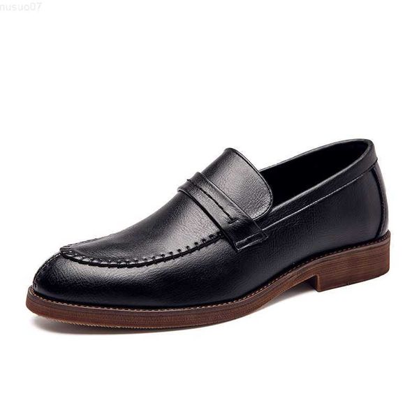 Elbise ayakkabıları iş resmi ayakkabılar erkekler elbise ayakkabı deri rahat ayakkabı klasik sosyal ayakkabı oxford ayakkabı erkekler için moda zapatillas hombre l230720