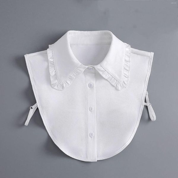 Papillon Donna Business Colletto Finto Bambina Risvolto Mezza Camicia Donna Abito Formale Staccabile Falso Decoro Fuax Cols