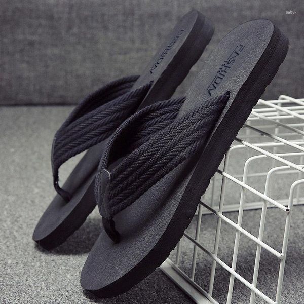 Slippers Flip-Flops Men's Summer Trend снаружи носить личность.