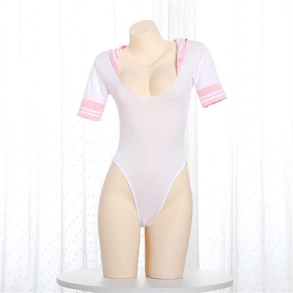 Einteiliger Badeanzug Durchsichtige Unterwäsche Hohe Elastizität Transparenter Bikini Sex Kleidung Babydoll Sexy Cosplay Bodysuit BHs Sets3014