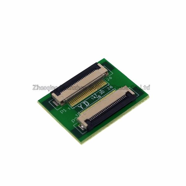 26 pinos 0 5mm FPC FFC PCB conector soquete placa adaptadora 26P cabo plano estender para tela LCD interface2222