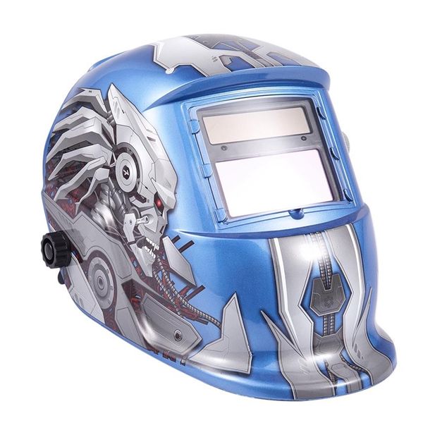 Maschera per saldatura automatica solare per attrezzatura per saldatura Tig Mig Mma Mag Regolabile solare automatico variabile Poelectric 264W