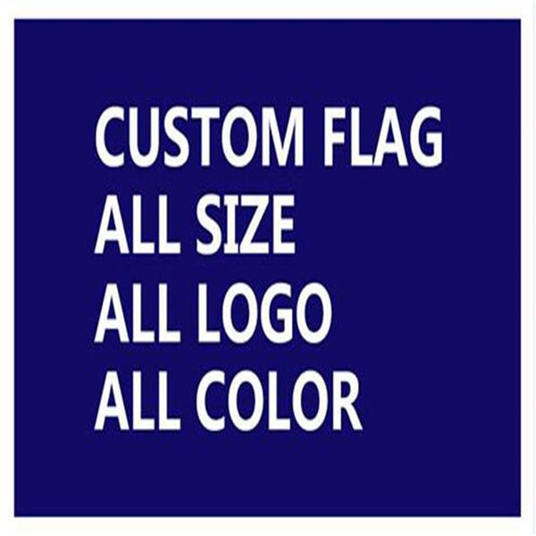 Passen Sie das Flaggen-Banner-Design mit individuellem Druck an, komplett hochwertig, 90 x 150 cm, 3 x 5 Fuß, versandfertig, Lagerbestand: 100 % Polyester 325s