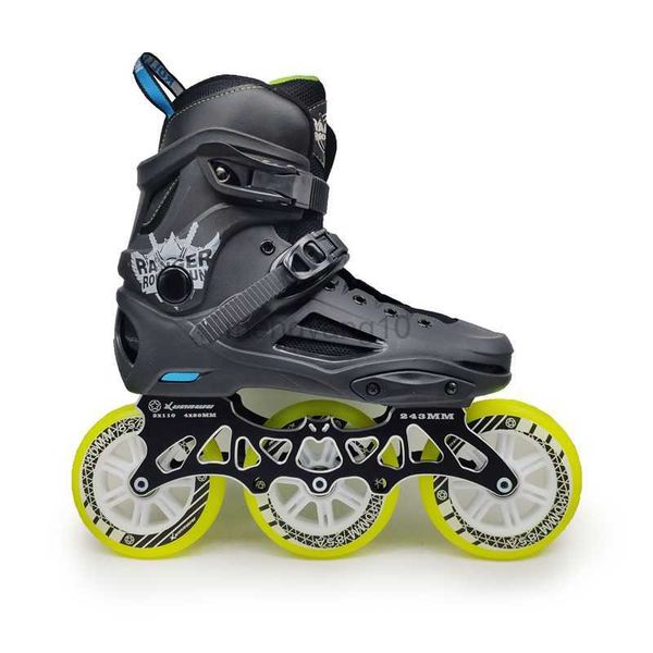 Patins à roulettes en ligne Botte intérieure plus épaisse Patins à roulettes Sneaker ROLLER FUN 3X110mm 80 110 Vitesse Street Road 4X80mm Slalom de rechange Base multiple PS 110mm HKD230720